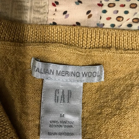 Gap wool sweater gold M - Picture 6 of 7